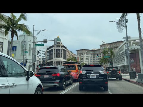 Driving Los Angeles : Hollywood, Beverly Hills, Rodeo Drive, Sunset Strip