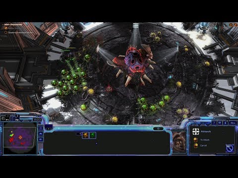 StarCraft 2 Co-op Campaign: Heart of the Swarm - Roach Evolution Mission