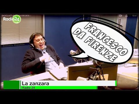 La cura Francesco da Firenze per Antonio da Vicenza- La Zanzara 25.11.2020
