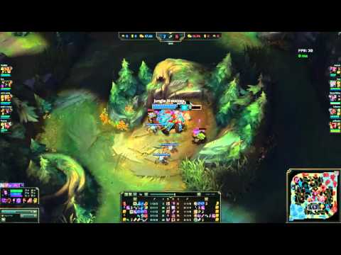 LoL: Svenskeren Elise vs Lee Sin Jungle SEASON2016 Mar 2016