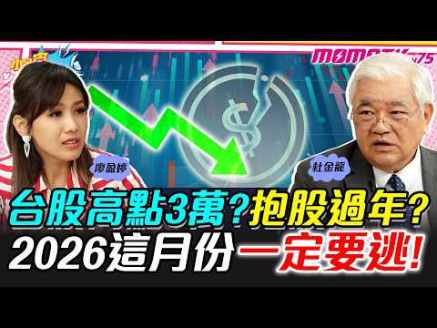 台股高點3萬? 抱股過年? 2026這月份一定要逃! ft. 杜金龍【 小宇宙大爆發 】