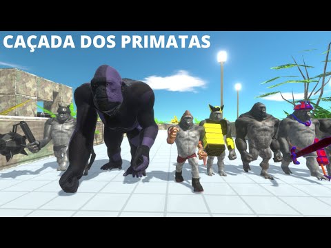 Primate Hunt - Who Wins? Infernals or Fantasy? - Animal Revolt Battle Simulator