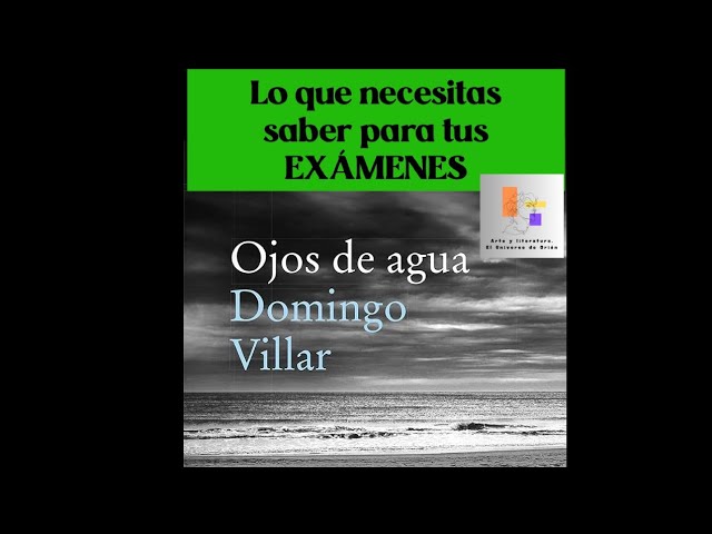 Vídeo relacionado con Ojos de agua (Leo Caldas nº 1)