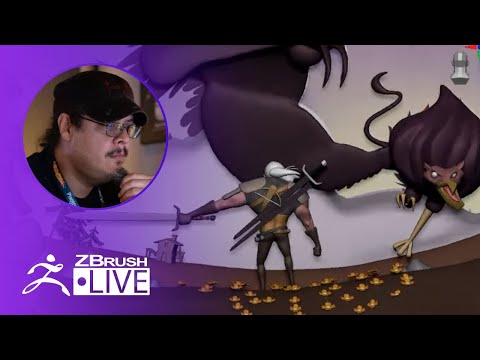 ZBHO Dojo: Work on The Witcher #withme!- Spicer McLeroy - ZBrush 2021.6