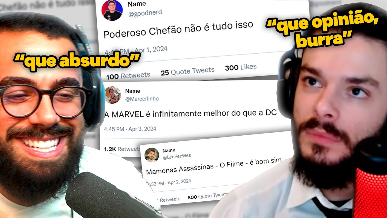 respondendo 20 OPINIÕES IMPOPULARES SOBRE CINEMA (com @RafaCamargoRefiews )