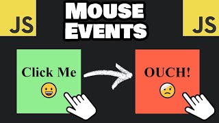 Learn JavaScript MOUSE EVENTS in 10 minutes! 🖱