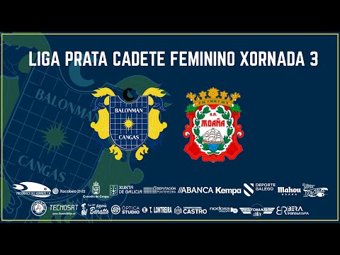 LIGA PRATA CADETE FEMININO X3. ÓPTICASTUDIO BM. CANGAS - BM. MOAÑA