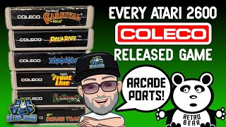 EVERY Coleco Atari 2600 Officially Released Game