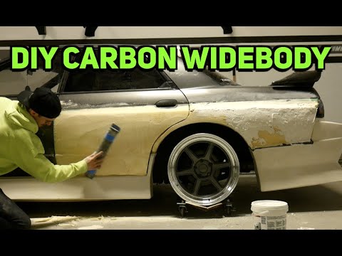 CARBON WIDEBODY SEDAN - R32 Build Part 2