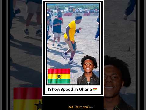 Wow! IShowSpeed in Ghana dancing azonto 🇬🇭❤️✌️welcome home