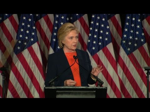 美國大選2016 (Hillary Clinton rips Trump's foreign policy (Full speech))