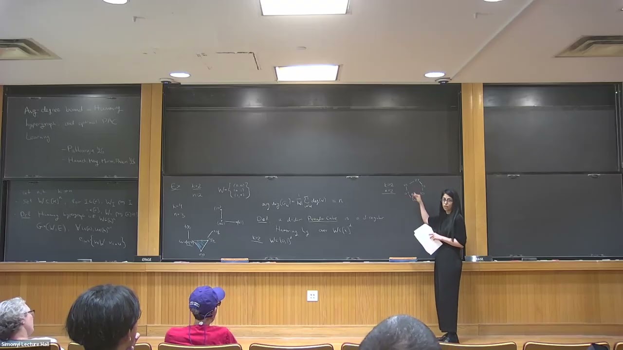 An Average-Degree Bound for Hamming Hypergraphs, with Applications to Optimal PAC Learning