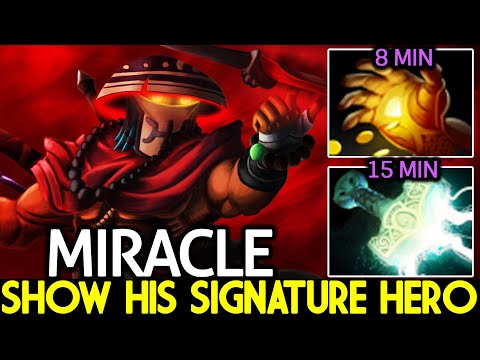 MIRACLE [Juggernaut] Show His Signature Hero Insane Speed Farm Dota 2
