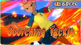 HD Scorching Heat Tackle Gouenji Victory Road Hissatsu Animation「 ヒートタックル 」Inazuma Eleven Axel