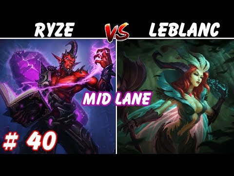 Full match : LZ BDD - Ryze vs LeBlanc - KR LOL Challenger 708LP | KDA 15/3/12
