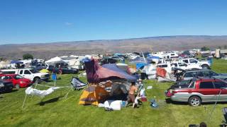 Mini twister at the Gorge campgrounds for phish.