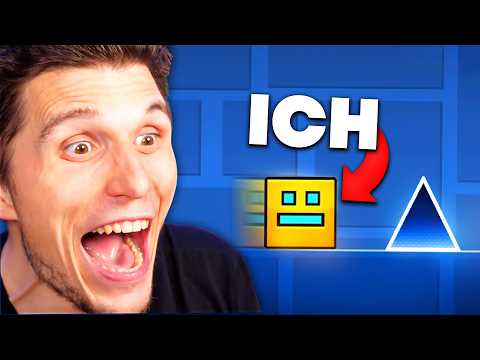 Ich spiele zum ersten Mal GEOMETRY DASH!