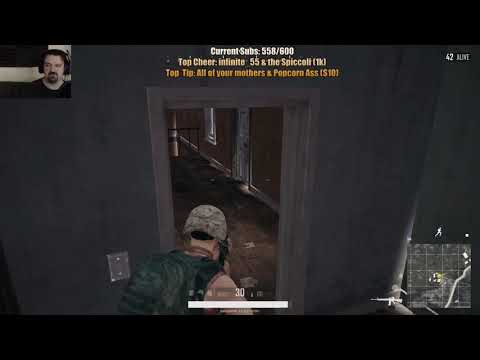 PlayerUnknown's Battlegrounds Jan. 27, 2018 pt11 - A Full 10 Minutes of Running