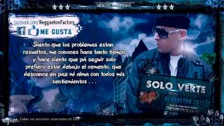 Cosculluela - -Solo Verte- con Letra  ★New Romantic Reggaeton 2013★