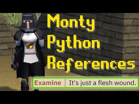 13 Secret References to Monty Python in OSRS