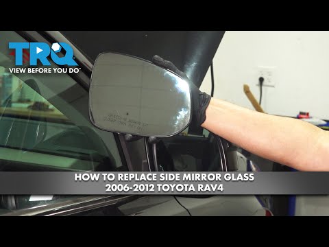 How to Replace Side Mirror Glass 2013-2018 Toyota RAV4