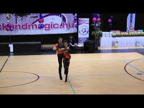 OB Budapest-2015.05.09.-Záhonyi Patrik-Gyurik Ramóna, serdülő páros