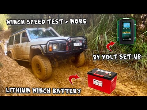 BEST Winch UPGRADES you can possibly do!! | HUGE Winch Power Gains | 24 Volt Tourer Set-up