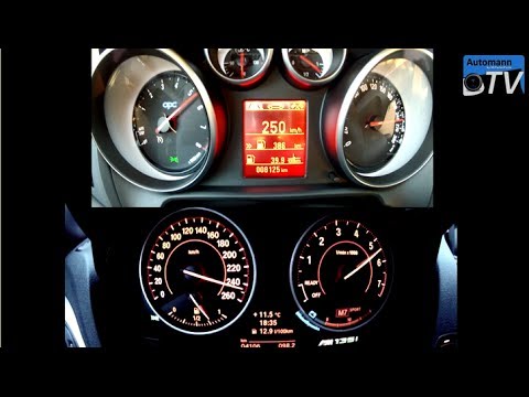 2014 Astra OPC vs. BMW M135i - 0-250 km/h acceleration (1080p)