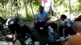 preview picture of video 'Inner city tent camp'