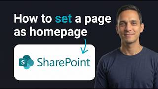 How to Set a Page as Homepage on SharePoint (Step by Step)