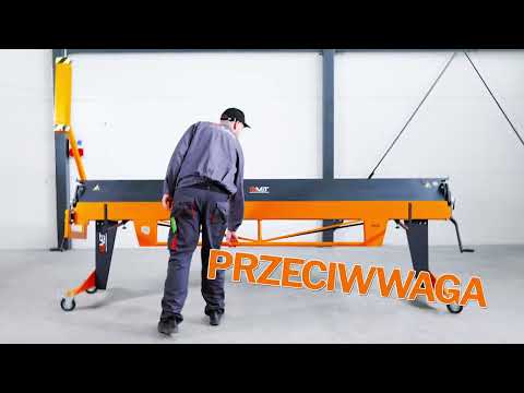 Sheet metal folding machine M20x3000+Rollershears - Image 2