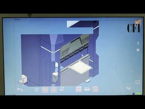 Cybelec Cybtouch 19MX 3D 3D программирование через модели на электромеханическом сервоприводном лист