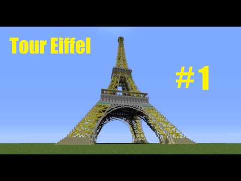 comment construire la tour eiffel dans minecraft