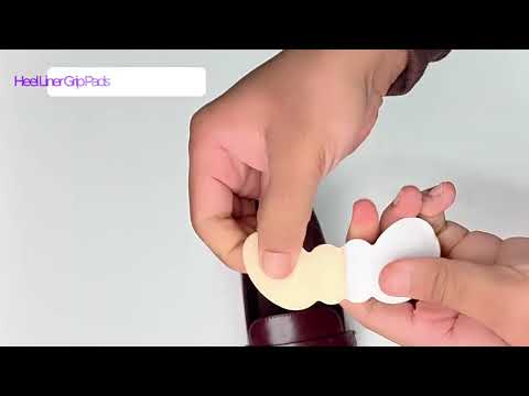 Butterfly Heel Liner Grip Pads video thumbnail