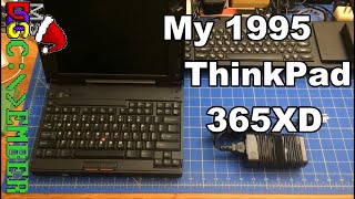 My 90's Windows Laptop: First Bootup of IBM ThinkPad 365XD in over 15 Years - #DOScember