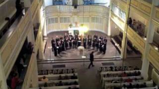 Download Lagu Sidney Sussex Choir Live in the Bachkirche, Arnstadt Thumbnail