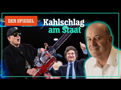 Musk-Vorbild und Milei-Berater: Das ist der Erfinder der Kettensägenpolitik – Shortcut | DER SPIEGEL
