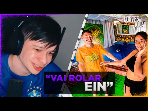 ARUAN REAGE A DEI O QUARTO DE CASAL PRA ELES (THIAGO REIS) - Cortes do Aruan
