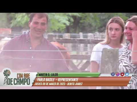 Pablo Basile - remate de Martín G. Lalor - jueves 9 de marzo de 2023 - Benito Juárez