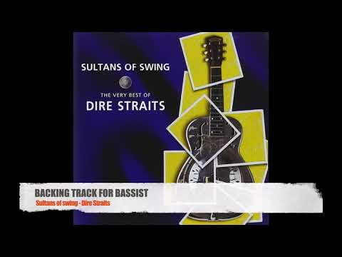 Sultans of swing - Dire Straits - Bass Backing Track (NO BASS)