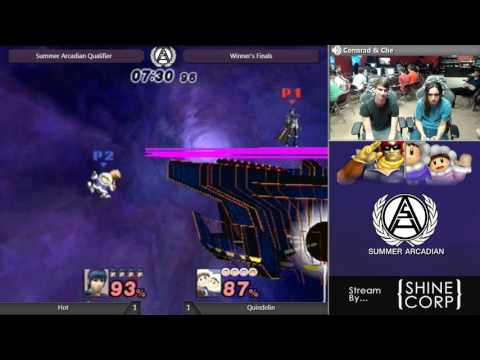 Quindelin (IC's) vs Hot (Falcon, Marth) - ASH@WIT PM Summer Arcadian Winner's Finals