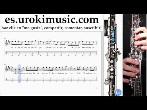 Como Tocar Oboe Romeo Santos - Propuesta Indecente Parte#2 Clases Notas Musicales Tutorial