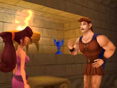 Kingdom Hearts II, English cutscene: 167 - The Hero is Exhausted - HD 720p
