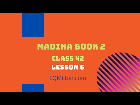 Arabic Grammar - Class 42