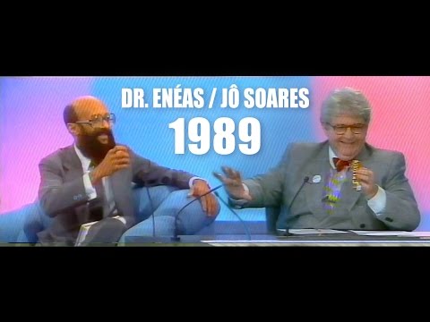 Dr. Enéas no Jô Onze e Meia - Primeira Entrevista em 89 no SBT