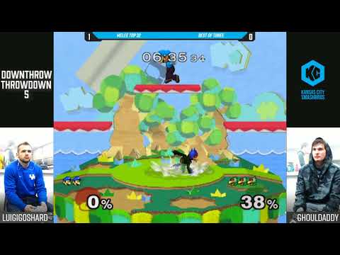 DTTD #5 SSBM - Luigigoshard (Luigi) Vs. Ghouldaddy (Falco) - Round Robin Pools