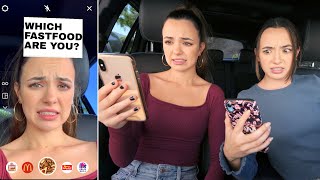 Letting Instagram Filters Decide What We Eat for 24 hours! Merrell Twins