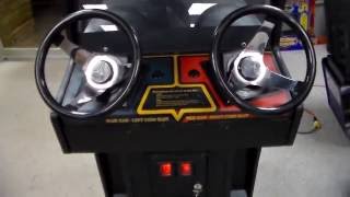 Classic Atari Championship Sprint Arcade Game! Artwork, Cabinet Design, Gameplay