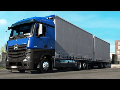 ETS2 1.36 Open Beta Mercedes Actros MP4  Rome - Taranto