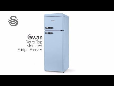 Swan Retro Top Mounted Fridge Freezer - 